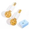 CIBLUTY Ice Cryo Sticks Facial Globe with Golded Essence- 2PC Cooling Globes for Cold or Hot Skin Massagers, Face Globe for Skin Care Routine view 1