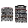 Beaupretty 7pcs Rhinestone Crystal Hair Side Combs Sparkly Teeth Hair Accessories for Women and Girls Elegant Decorative Hairpins for Special Occasions view 1