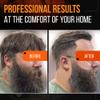 Beard Shaper Kit - Complete Shaping & Styling Tool - Transparent Adjustable Shaper, Razors, Barber Pencil - Beard Stencil Guide Template Outliner Many Styles for Perfect Line Up view 3