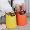 30L Large Collapsible Foot Bath Basin, Portable Travel Foot Bath Tub, Home Pedicure Foot Spa, Multifunctional Folding Water Bucket for Soaking Feet, Washing, Bathtub, Outdoor, Camping view 4