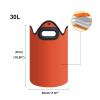 30L Large Collapsible Foot Bath Basin, Portable Travel Foot Bath Tub, Home Pedicure Foot Spa, Multifunctional Folding Water Bucket for Soaking Feet, Washing, Bathtub, Outdoor, Camping view 2