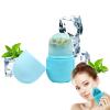 Ice Roller for Face and Eye, Ice face roller,Gua Sha Facial Tools, Facial ice roller, Skin Care Tools,Ice mold for face(blue-face) view 1