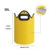 30L Large Collapsible Foot Bath Basin, Portable Travel Foot Bath Tub, Home Pedicure Foot Spa, Multifunctional Folding Water Bucket for Soaking Feet, Washing, Bathtub, Outdoor, Camping view 2