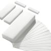 Leelosp 500 Pack Large Non Woven Wax Strips for Body and Facial Hair Removal, Different Sizes - Soft Waxing Paper for Effortless Hair Removal view 1