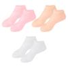 Beaupretty 3pairs Moisturizing Socks for Dry Cracked Feet Hydrating Foot for Women and Girls Softening and Repairing Washable Reusable Skin Tone view 1