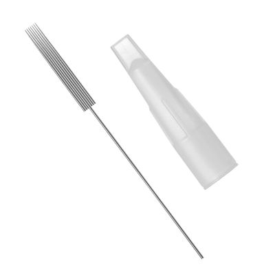 CHUSE P1 Permanent Makeup Needles Box of 30Sets (7F Needles & Caps)