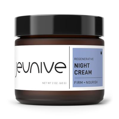 Jeunive Regenerative Triple Power Nourishing PM Night Cream - Soothing with Anti-Aging Lavender, Peony and Vitamins to Energize Tired Skin | 2 oz (57g)