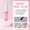 MEKK Nail Glue,Super Strong & Long-Lasting Nail Glue for Acrylic Nails,Press Ons & Nails Tips,Professional Adhesive for Nail Art Supplies,0.07OZ/PCS (24PCS) view 3