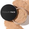 FOCALLURE Oil Control Loose Face Powder, Translucent Loose Setting Powder, Shine-Free Matte Finishing Powder, Long-lasting & Lightweight Sets Foundation Makeup, Includes Velour Powder Puff, Wheat view 1