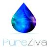 Pure Ziva Clover Shimmering Emerald Green Yellow Gold Flecked Forest Pressed Powder Single Vegan Eyeshadow; Talc, Paraben & Cruelty Free view 4