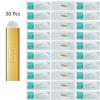 PCD U14 Eyebrow Mircoblading Needles 30Pcs,Disposable Permanent Makeup Manual Tattoo Needle Arc Blade-14 Pins U Shape view 3