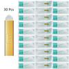 PCD U18 Microblading Needle Blades 30Pcs,Permanent Makeup Manual Eyebrow Tattoo Microblade Embroidery Arc Blades- 18 Pins U Shape view 3