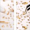 1788 Pcs Champagne Flatback Rhinestones Set for Nail, Art, Crafts, Makeup, Tumblers Glitter Round with Tweezers and Picking Pen view 4