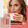 5 Colors of Velvet Smooth Matte Lipstick Set, Waterproof Lip Stick Nonstick Cup Long Lasting Moisturizing Makeup Lipstick, Color Sensational Lipstick Makeup Gift Set for Girls and Women view 3