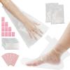 500pcs Paraffin Wax Bags for Hands & Feet, Segbeauty Plastic Paraffin Wax Liners, Disposable thera-py Wax Refill Sock Glove Paraffin Bath Mitt Cover for Wax treat-ment Paraffin Wax Machine view 1