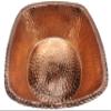 Shiny Square Copper Pedicure Bowl view 2