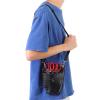 Barber Case for Stylist, Shear Holder Hair Tool Scissors Holster Hairdresser Clipper Bag Waist Shoulder Belt Storage Pouch Pu Leather Salon for Hairstylists Groomer Makeup Artists Comb Clip Men Women view 3