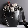 Barber Case for Stylist, Shear Holder Hair Tool Scissors Holster Hairdresser Clipper Bag Waist Shoulder Belt Storage Pouch Pu Leather Salon for Hairstylists Groomer Makeup Artists Comb Clip Men Women view 4