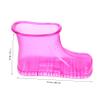 Zerodeko 1pair Creative Foot Soak Bucket Boots Foot Washing Massage Holders for High-top Design Fits up to Material view 3