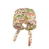 Cartoon Dinosaur Animals Dragonfly Rhinoceros Womens Working Cap with Cotton Sweatband Bouffant Caps Adjustable Elastic Head Cover Hair Tie Back Work Hats Working Scrub Cap for Men One Size view 2
