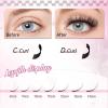 FADLASH Volume Lash Extensions 0.07 D Curl 10D Premade Fans Eyelash Extensions 14mm Premade Lash Fans Pointed Base Middle Stem Premade Lash Extensions Russian Volume Lashes (10D-0.07D, 14mm) view 3
