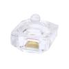 Uonlytech 2pcs Crystal Nail Art Cups Mini Glass Dappen Dish Lid for Gel Polish Nail Art Cup Set view 1