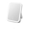 3 Colors Lights Adjustable Brightness Led Rechargeable LED Cosmetic Mirror Makeup Mirror with 27 Led Lamps Plugging and Charging (Color : White) view 1