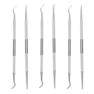 FOMIYES 6pcs Ingrown Nail Cleaning Tool Ergonomic Nail Groove Spoon for Toenail Care Suitable for Men and Women Resistant Pedicure Tools