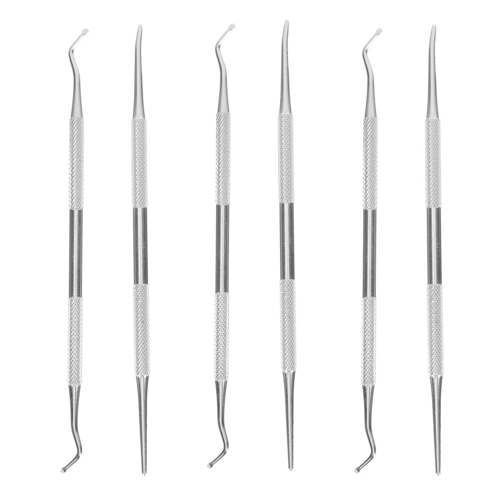 FOMIYES 6pcs Ingrown Nail Cleaning Tool Ergonomic Nail Groove Spoon for Toenail Care Suitable for Men and Women Resistant Pedicure Tools