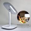 47 LED Lights 360 Rotating Desktop Mirror Touch Screen Makeup Mirror Professional Vanity Mirror Beauty Adjustable Countertop (Color : Pink) view 3