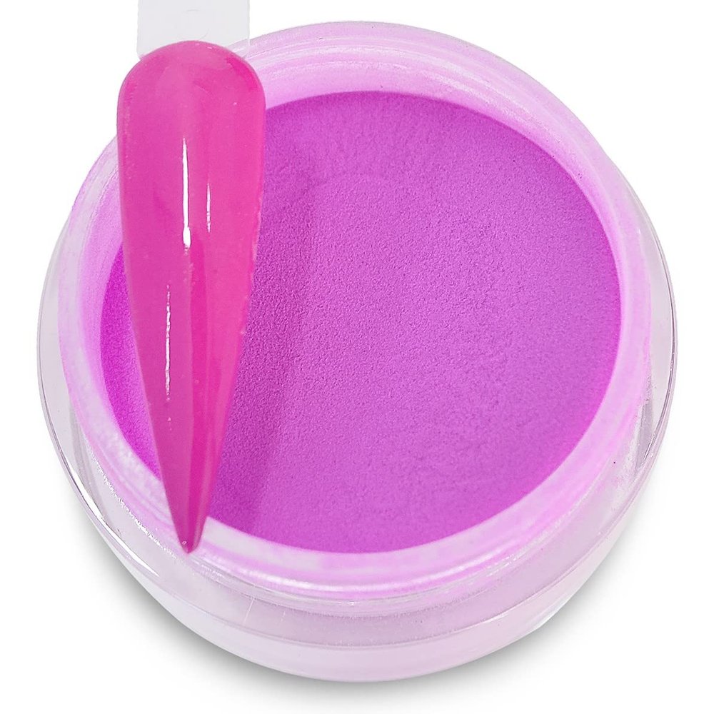 BangBang 3-in-1 Acrylic Nail Dipping Powder 2oz for Professional DIY Manicures-Neon Colors (#264 Naughty Purple)