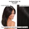 12" EasiXtend Professional Extensions Color 1B Hot Fudge- Easihair Hairpieces Human Hair 8 Pieces Clip In Heat Friendly Womens Long Natural Blend No Tangling Bundle MaxWigs Hairloss Booklet view 2