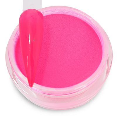 BangBang 3-in-1 Acrylic Nail Dipping Powder 2oz for Professional DIY Manicures-Neon Colors (#263 Pink Russian)