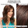 12" EasiXtend Professional Extensions Color 4/33 Chocolate Raspberry Truffle - Easihair Human Hair 8 Pieces Clip In Heat Friendly Womens Long Natural Blend No Tangling Bundle MaxWigs Hairloss Booklet view 2