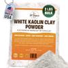 Organic White Kaolin Clay Powder (2 LBS / 32 oz) Organic 100% Natural Cosmetic Grade | Facials, Face Mask, Soap Making, Creams, Lotions, Bath Bombs | aka White Clay & China Clay Powder | 2 Pound view 1