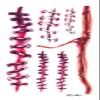 Cheeroyal 10 Packs Halloween Zombie Scars Tattoos Stickers with Fake Scab Blood Special Fx Costume Makeup Props (RC-443) view 2