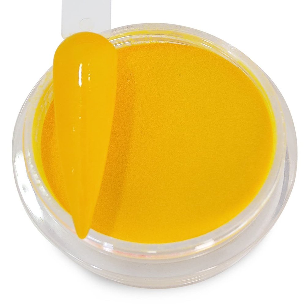 BangBang 3-in-1 Acrylic Nail Dipping Powder 2oz for Professional DIY Manicures-Yellow and Orange Colors (#313 Hi Sunshine)