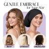 OLESILK Silk Bonnet for Long Hair: 100% Mulberry Silk for Sleeping Women&Men, Extra Large Loc Cap for Braids, Adjustable view 4