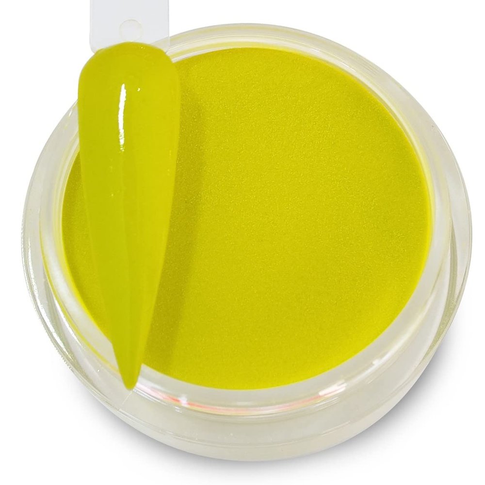 BangBang 3-in-1 Acrylic Nail Dipping Powder 2oz for Professional DIY Manicures-Yellow and Orange Colors (#285 Lemon Grass)
