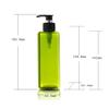Empty Shampoo Bottles with Pumps, Lightweight, 2 Pack Clear Bottles view 3