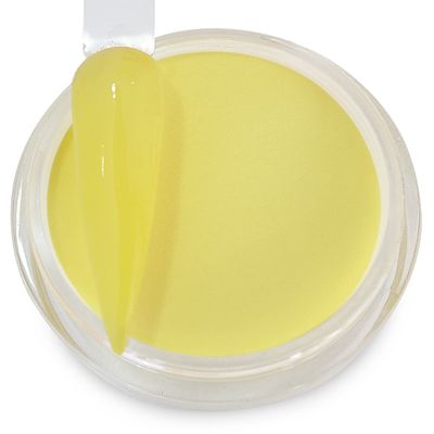 BangBang 3-in-1 Acrylic Nail Dipping Powder 2oz for Professional DIY Manicures-Yellow and Orange Colors (#287 Sweet Lemon)