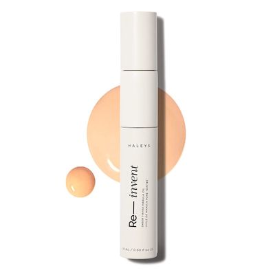 HALEYS Re-invent Sheer Tinted Marula Oil (Light/Medium Warm), Skin Tint, Tinted BB Moisturizer, Tinted Foundation, Face Oil, Hydrate Skin, Flexible Shades, Low to Med Coverage, For All Skin Types