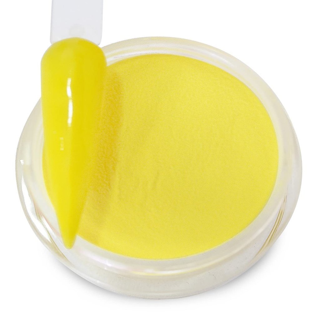 BangBang 3-in-1 Acrylic Nail Dipping Powder 2oz for Professional DIY Manicures-Yellow and Orange Colors (#288 Sunshine Yellow)