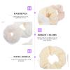 Beaupretty 12pcs Plush Hair Scrunchies Ponytail Holders Bands for Daily Wear for School Weddings and Parties Stylish and Comfortable view 3