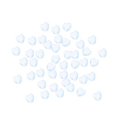 EXCEART 1bag Acrylic Rhinestone Jewels for Crafts for Heart-Shaped Decor Table Gems and Creative Projects