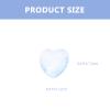 EXCEART 1bag Acrylic Rhinestone Jewels for Crafts for Heart-Shaped Decor Table Gems and Creative Projects view 2
