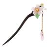 Beaupretty Chinese Style Hair Bun Holder Hairpin Dangle Charm Vintage Agate Hair Stick for Traditional Ethnic Clothing Elegant Decorative Accessory for Women view 1