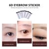 Lurrose 6D Hair-Like Eyebrow Tattoo Stickers 4Pcs Waterproof False Eyebrows for Natural Look Reusable Eyebrow Grooming for Women view 2