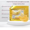 Rk by khanzi 24K Gold Under Eye Pads 25 Pairs for Treatment Of Dark Circle and also Wrinkles with a pair of eye lashes ) view 2