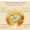 Rk by khanzi 24K Gold Under Eye Pads 25 Pairs for Treatment Of Dark Circle and also Wrinkles with a pair of eye lashes ) view 3